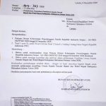 SURAT Bupati Halmahera Selatan Bahrain Kasuba minta tunda pilkada yang beredar di medsos