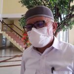 SEKRETARIS DPRD Haltim, Muchsin Mustafa saat disambangi wartawan habartimur Rabu, (23/12/2020)