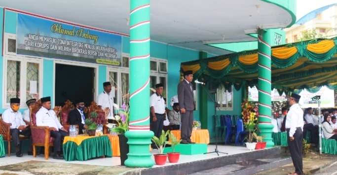 KANTOR Kementerian Agama Kabupaten Kepulauan Sula (Kepsul), menggelar kegiatan Hari Amal Bhakti ke-75, Selasa (05/01/2021)