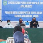 PEMKAB Kepulauan Sula melakukan sosialisasi Pilkades serentak