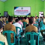 SUASANA pelaksanaan kegiatan pelatihan bagi kepala desa tentang sistem keuangan desa (Siskeudes) 2.0.3 di Halmahera Timur, Rabu (3/2/2021)