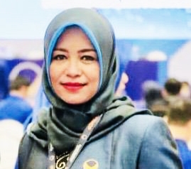 ANGGOTA DPRD Kota Ternate dari fraksi NasDem, Nurlaela Syarif