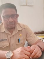 KETUA panitia HUT kabupaten Ridwan Buamona, saat ditemui wartawan Habartimur.com, Selasa (14/6/2022).