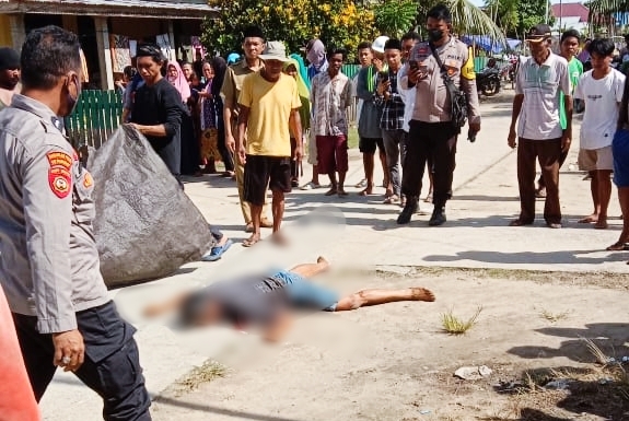 KORBAN pembunuhan di Desa Todoli, Pulau Taliabu