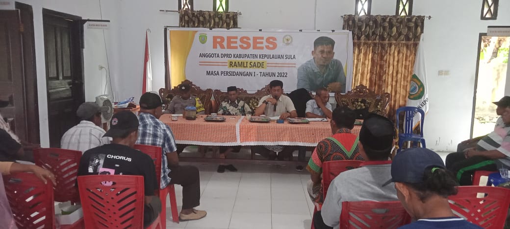 ANGGOTA Komisi II DPRD Kabupaten Kepulauan Sula, Ramli Sade