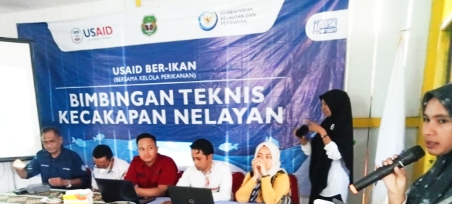 KEGIATAN Bimtek yang difasilitasi DKP Kepsul