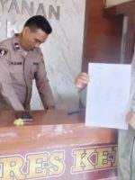 ASN Kepsul Yulita Umanailo melaporkan akun Facebook Aurel Ignis ke Polres, Sabtu (7/9/2024)