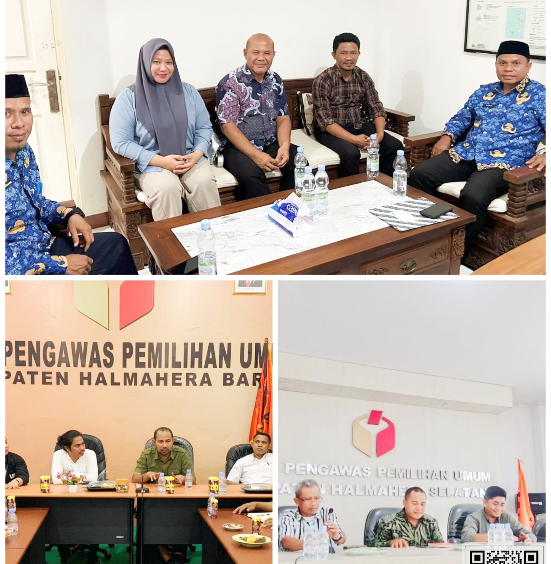 SEMARAK Kegiatan Pokja isu -isu negatif menjelang kampanye pilkada di daerah Maluku Utara, Selasa (17/9/2024)