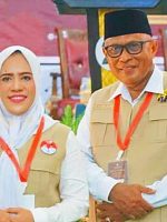 BUPATI dan wakil bupati kepulauan sula, Fifian Adeningsih Mus dan Saleh Marasabessy (FAM-SAH)