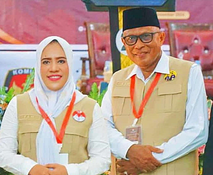 BUPATI dan wakil bupati kepulauan sula, Fifian Adeningsih Mus dan Saleh Marasabessy (FAM-SAH)