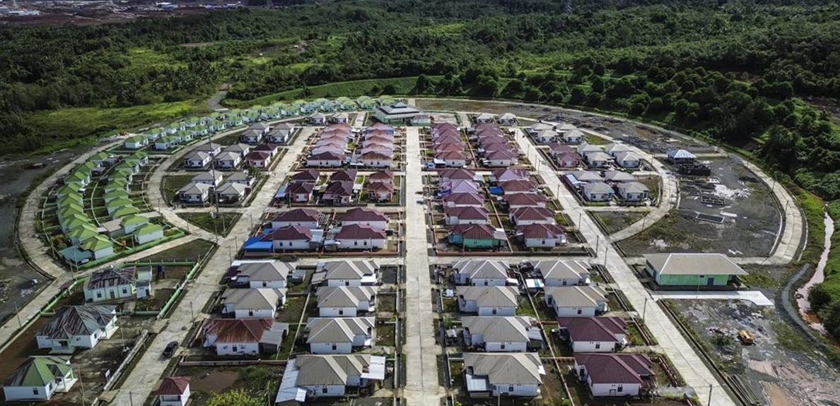 LOKASI Pemukiman Baru Desa Kawasi, Pulau Obi, Halmahera Selatan