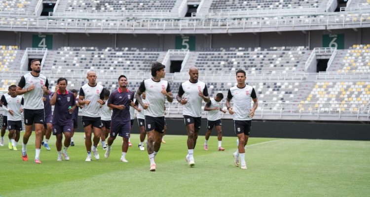 STRIKER Malut United, David da Silva (tengah) STRIKER Malut United, David da Silva (tengah)