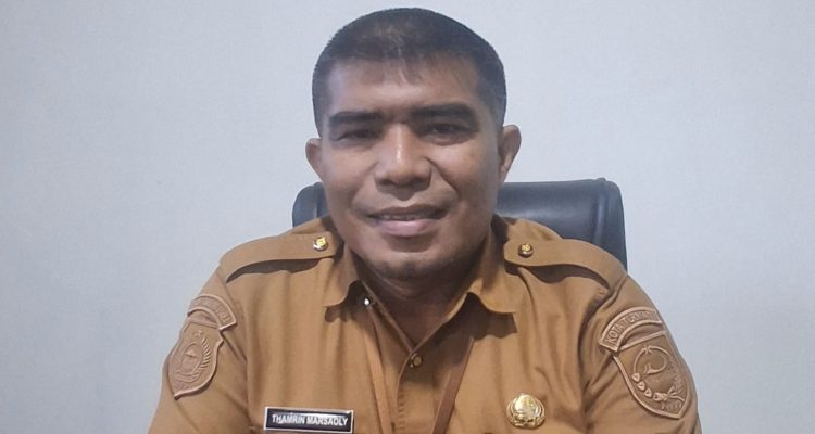 KEPALA Badan Perencanaan, Penelitian dan Pengembangan Daerah (Bapelitbangda) Kota Ternate, Thamrin Marsaoly
