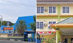 KANTOR PERUMDA Air Minum Ake dan kantor dinas lingkungan hidup (DLH)