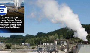 ILUSTRASI Energi panas bumi.