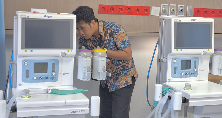 BIDANG IPP saat melaksanakan Evaluasi atas Program Hasil Terbaik Cepat (PHTC) Pembangunan RS Lengkap Berkualitas pada RSUD Maba Kabupaten Halmahera Timur Triwulan I 2026 yang berlangsung mulai dari tanggal 23–28 Februari 2026 lalu.