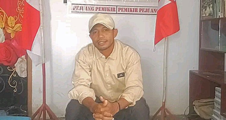KETUA DPC GMNI Kepulauan Sula Rifki Leko