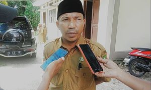 PELAKSANA tugas (Plt) Kepala Dinas Sosial Kepulauan Sula, Rifai Haitami