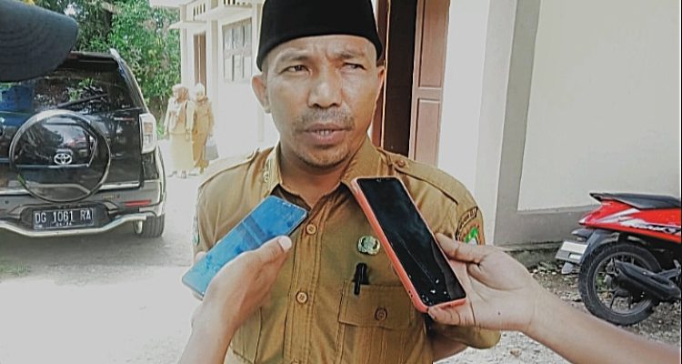 PELAKSANA tugas (Plt) Kepala Dinas Sosial Kepulauan Sula, Rifai Haitami