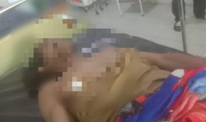 KORBAN penikaman di Desa Baruakol, Kepulauan Sula