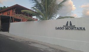 VILLA Lago Montana milik pengusaha Agusti Talib dibangun di zona sempadan danau Ngade, Ternate Selatan, Kota Ternate