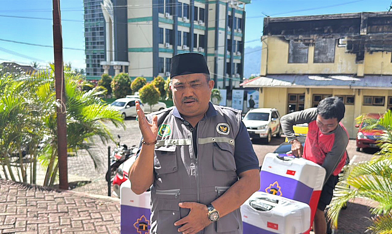 KETUA panitia haji Maluku Utara tahun 2026 H.M Zaber Wahid