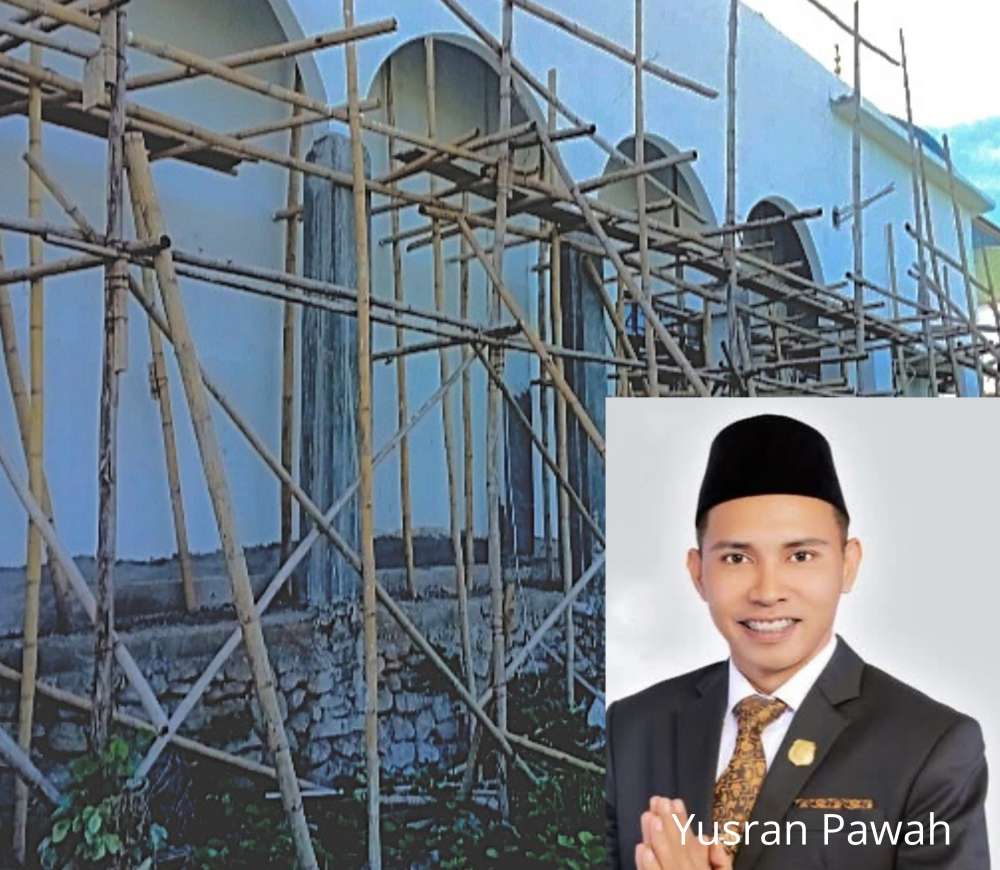 PROYEK islamic center di kabupaten Kepulauan Sula terbengkalai