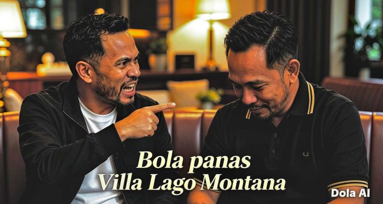 ADVOKAT Maluku Utara Agus Tampilang dan pemilik villa lago montana Agusti Talib