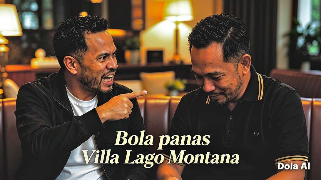 ADVOKAT Maluku Utara Agus Tampilang dan pemilik villa lago montana Agusti Talib