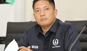ANGGOTA badan anggaran (Banggar) DPRD Kota Ternate, Gifari Bopeng