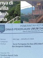 VILLA Lago montana tetap beroperasi di tengah larangan dari dinas PUPR Kota Ternate VILLA Lago montana tetap beroperasi di tengah larangan dari dinas PUPR Kota Ternate