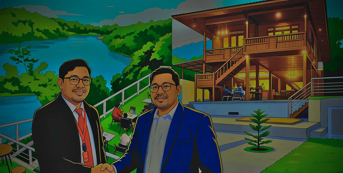 ILUSTRASI di villa lago montana 