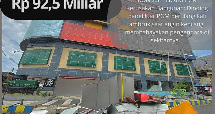 KONDISI plaza gamalama modern Kota Ternate