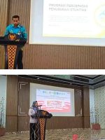 PLT Kepala Kemendukbangga/BKKBN Perwakilan BKKBN Provinsi Malut Ansar Djainahu saat memaparkan materi pada diskusi KOMINDA Malut di Hotel Ayu Lestari, Jum'at (24/7/2026)