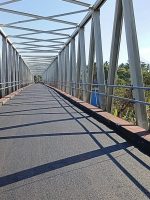 JEMBATAN ake Oba, Sofifi Kota Tikep yang diperbaiki BPJN Maluku Utara kini sudah rampung 100 persen