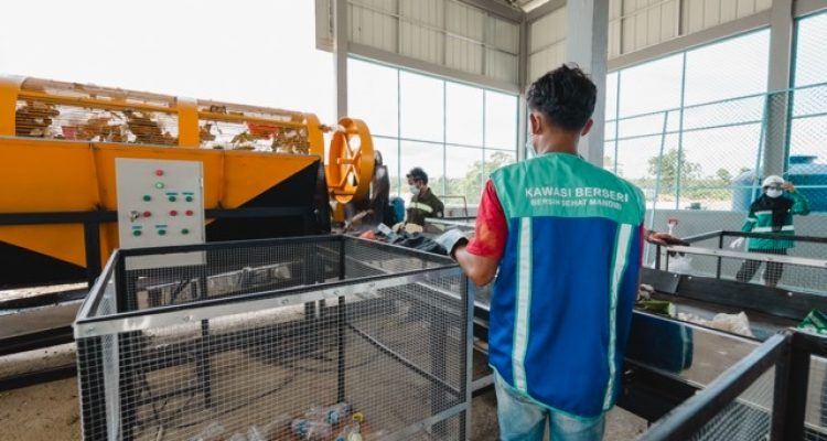 TEMPAT Pengolahan Sampah Terpadu (TPST) di Kawasi, Pulau Obi, Halmahera Selatan (Dok. Istimewa)