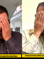KETUA BK DPRD Ternate Mochtar Bian dan Anggota BK Tasman Balak