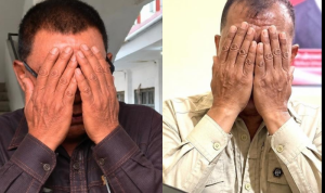 KETUA BK DPRD Ternate Mochtar Bian dan Anggota BK Tasman Balak
