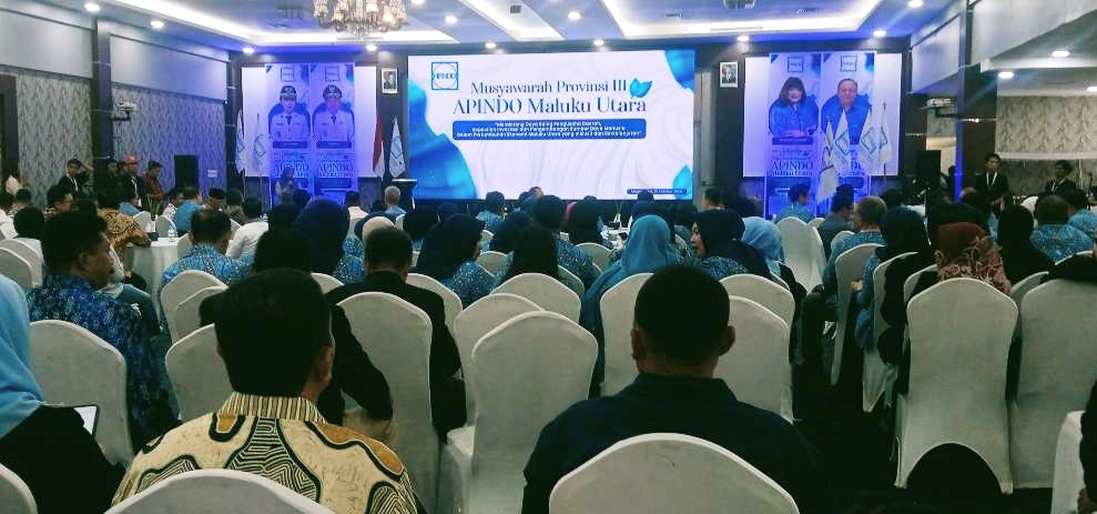 KEGIATAN Musprov III APINDO Maluku Utara di Muara Hotel, Minggu (25/10/2026)