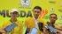 ARDIAN Idhan (tengah) didampingi M. Syaiful (Kiri) dan LO Bongso saat diwawancara wartawan di Hotel Bela, Senin (12/10/2026)