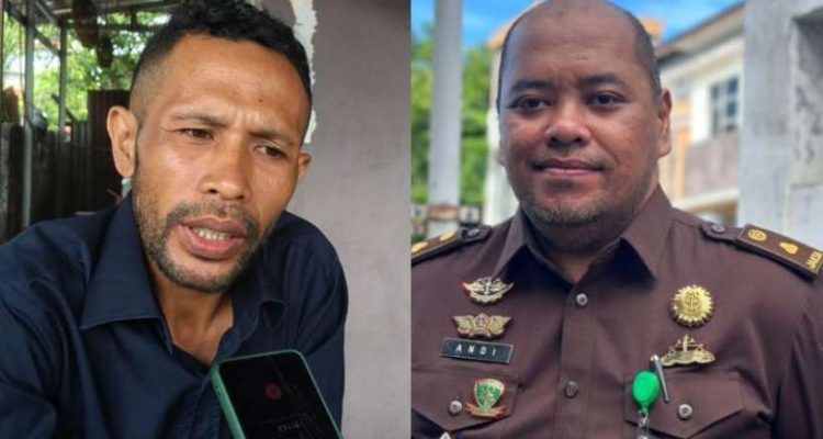 Praktisi Hukum Agus S. Tampilang (Kiri) Kasi Intel Andi Hamzah Kusumaatmaja Praktisi Hukum Agus S. Tampilang (Kiri) Kasi Intel Andi Hamzah Kusumaatmaja