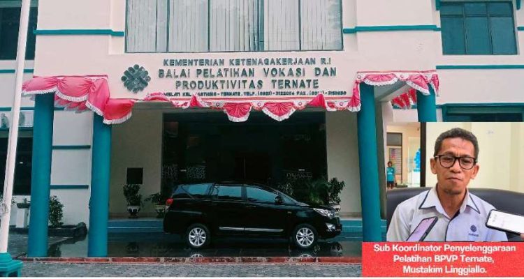 KANTOR Balai latihan kerja (BLK) Kota Ternate