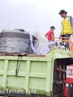 BWS Maluku Utara bantu padamkan api di TPA Takome