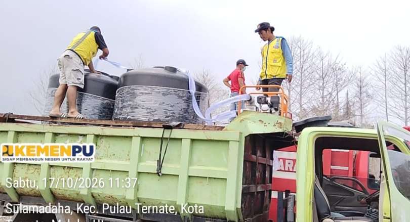BWS Maluku Utara bantu padamkan api di TPA Takome